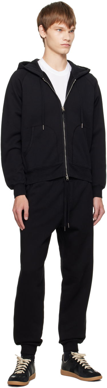 Спортни панталони Tom Ford TOM FORD Cotton Fleece Sweatpants Черно | JAL023-JMC072, 3