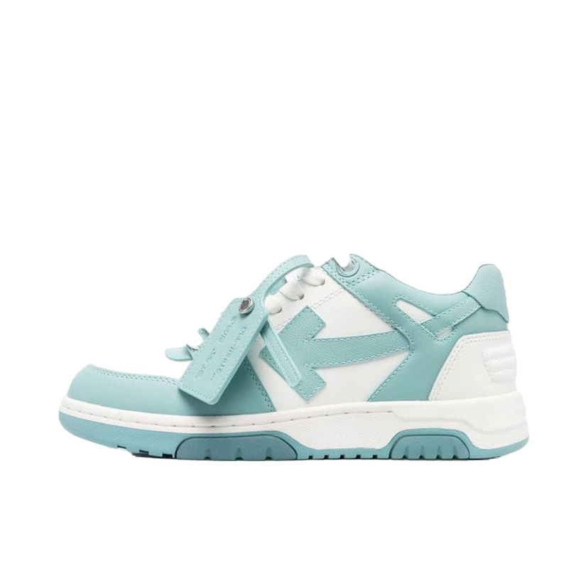 Кецове и обувки Off-White Out Of Office OOO Low Tops Celadon W Тюркоазено | OWIA259S23LEA0014901