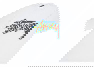 Тениска Stüssy Short Sleeve Graphic T-Shirt Бяло | 1905023, 0