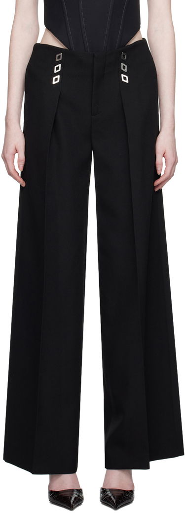 Панталони Dion Lee Diamond Stud Trousers Черно | C2160F23, 0