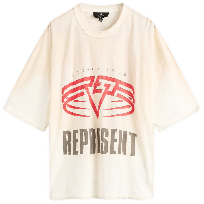 Тениска Represent Clo Represent Living Legacy Tour T-Shirt Бяло | MLM100176-30