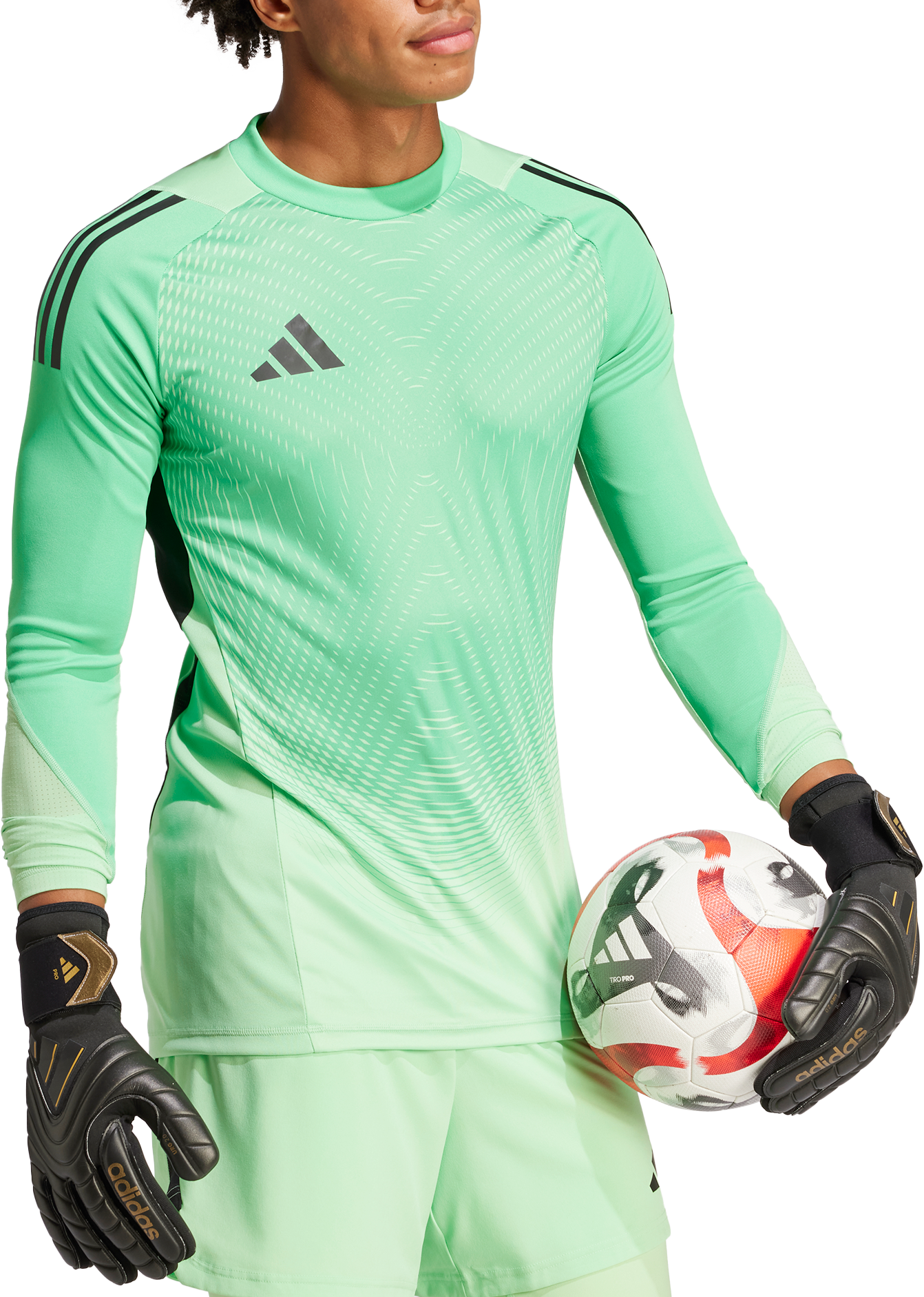 Фланелка adidas Originals Tiro 25 Pro Goalkeeper Jersey Long Sleeve Зелено | jp4369, 0