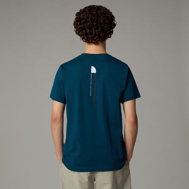 Тениска The North Face Vertical T-Shirt Синьо | NF0A89FP1NO1, 4
