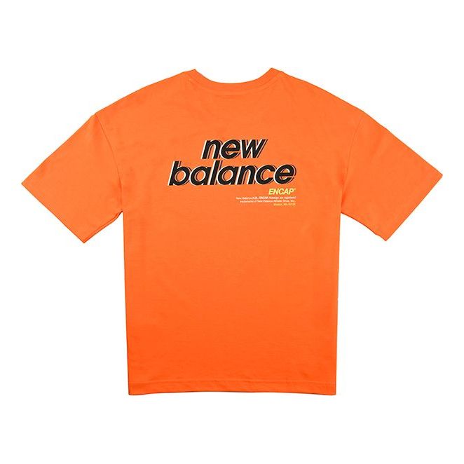 Тениска New Balance Athleisure Casual Short Sleeve T-Shirt Оранжево
 | NEA25012-ORG