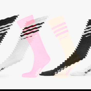 Чорапи adidas Originals Wales Bonner x 3 Stripes 2-Pack Socks Червено | JH3610, 0