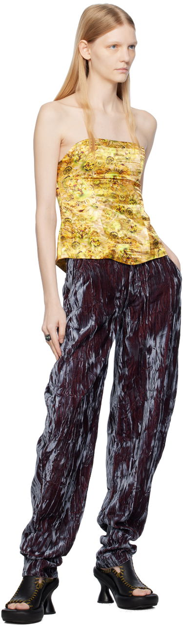 Потник Collina Strada Collina Strada Rattle Corset Top Жълто | XX3278, 3