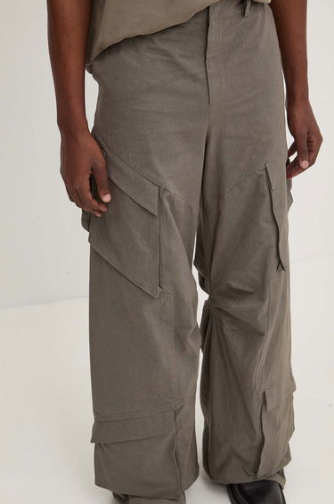 Карго панталони HELIOT EMIL Draped Cargo Pants Зелено | HE.M.10.160.DG23, 4