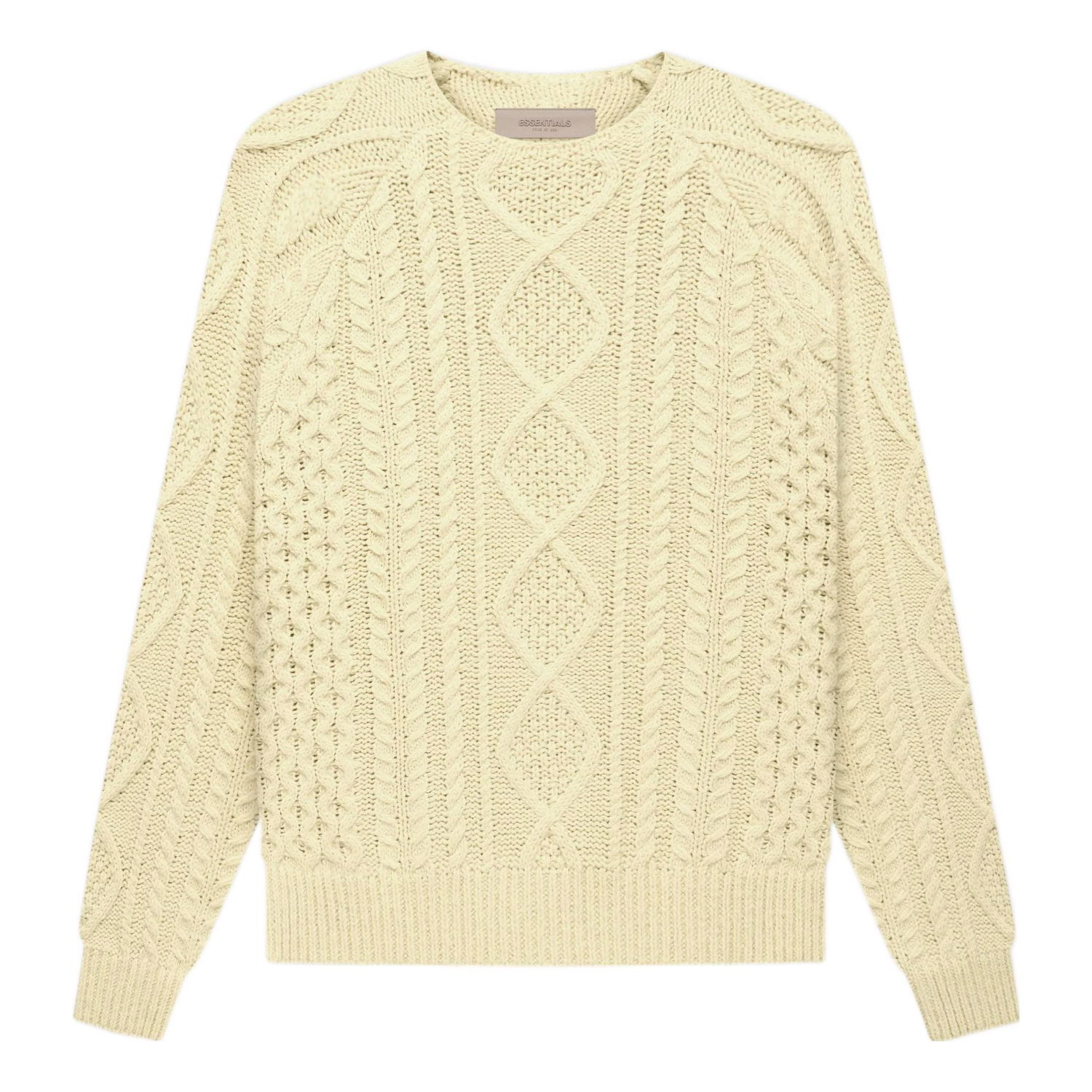 Пуловер Fear of God Fear of God Essentials Knit Sweater Бежово | FOG-FW22-403, 0