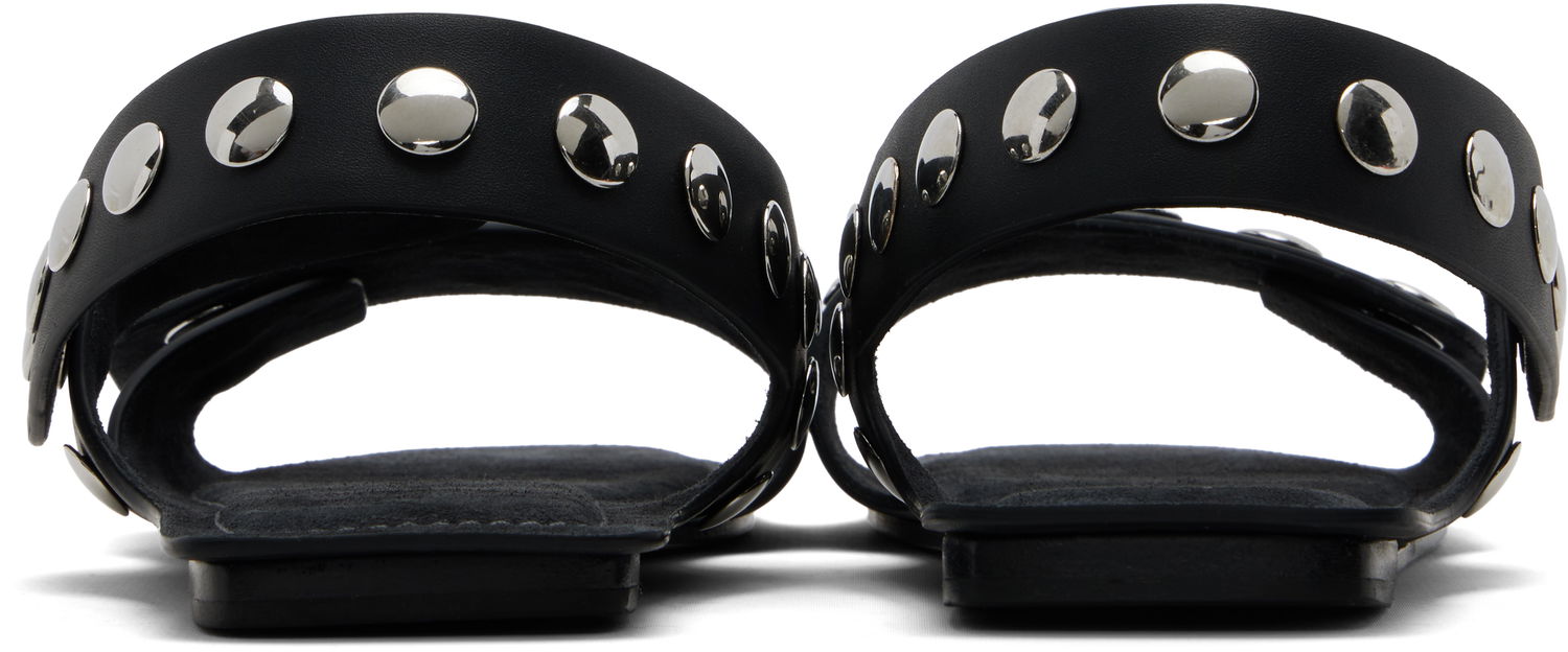 Бижута Khaite Khaite Boden Studded Leather Sandals Черно | F3086-930, 1