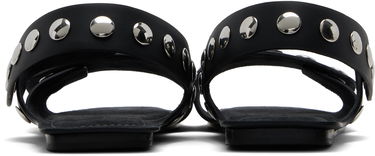 Бижута Khaite Khaite Boden Studded Leather Sandals Черно | F3086-930, 1