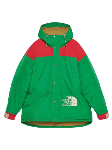 Яке Gucci The North Face x Down Jacket Зелено | 663758 XLX45 3474