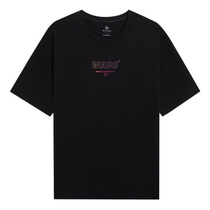Тениска Li-Ning Way Of Wade Graphic T-Shirt Черно | AHST021-1