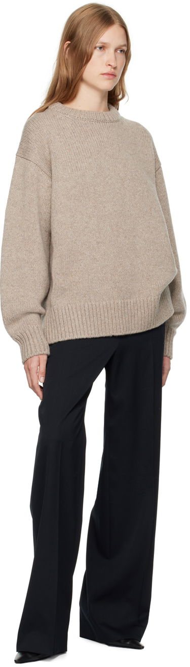 Пуловер The Row The Row Himus Knit Sweater Бежово | 8287-Y120, 3