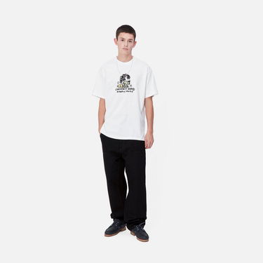 Тениска Carhartt WIP Graphic Works Printed T-Shirt Бяло | I034014_9, 2