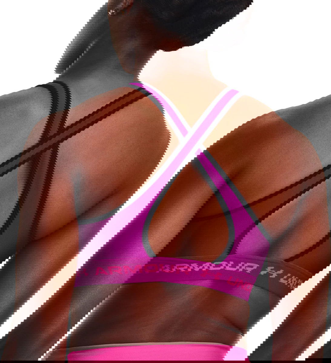 Сутиен Under Armour Crossback Mid Bra Лилаво | 1361034-573, 1