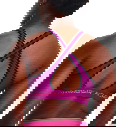 Сутиен Under Armour Crossback Mid Bra Лилаво | 1361034-573, 1