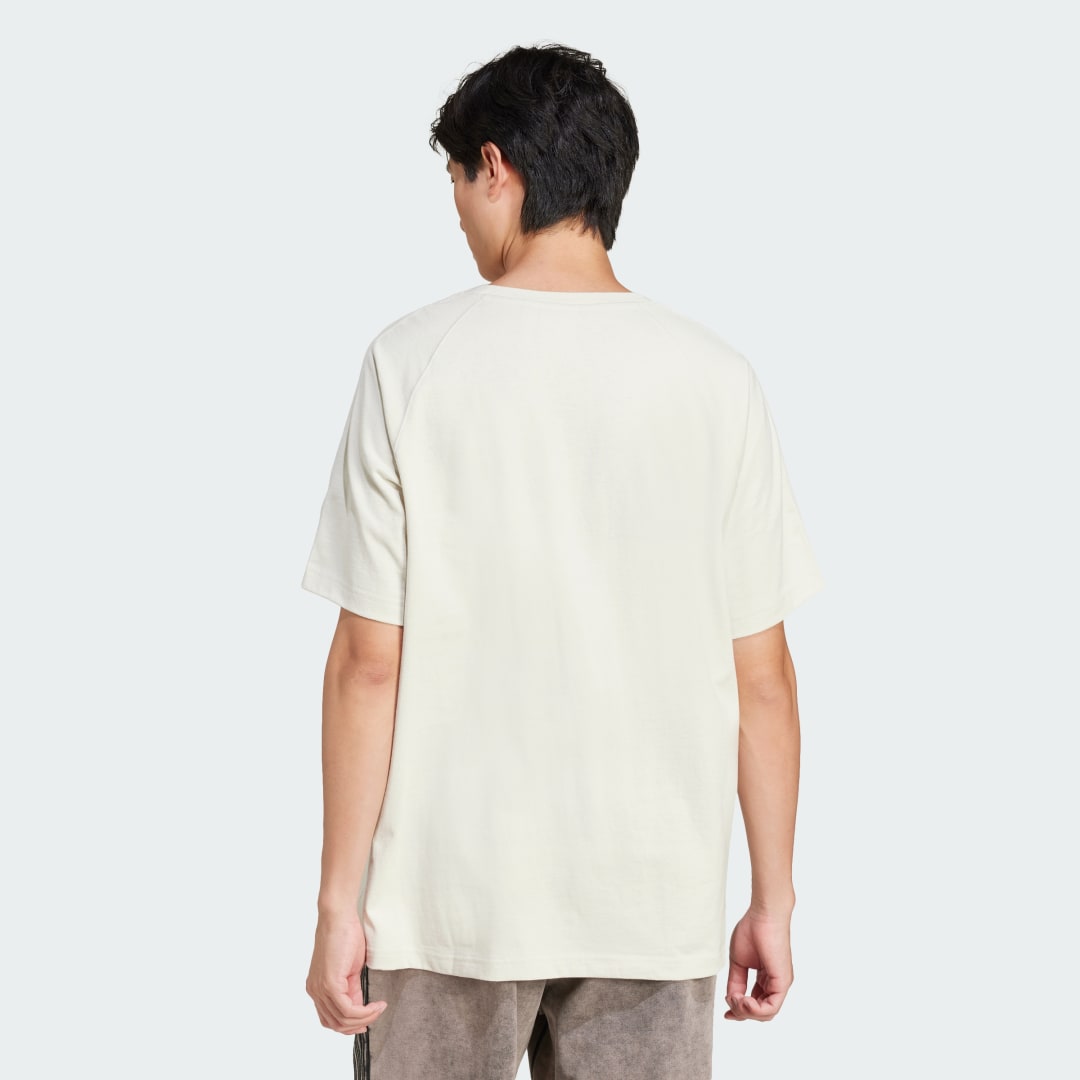 Тениска adidas Performance Premium Essentials Relaxed Fit Tee Бяло | JD3277, 1