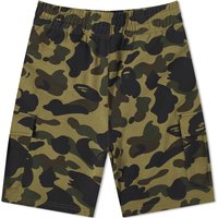 Къси панталони BAPE St Camo 6 Pocket Sweat Shorts Зелено | 001SPJ801005M-GRN, 1