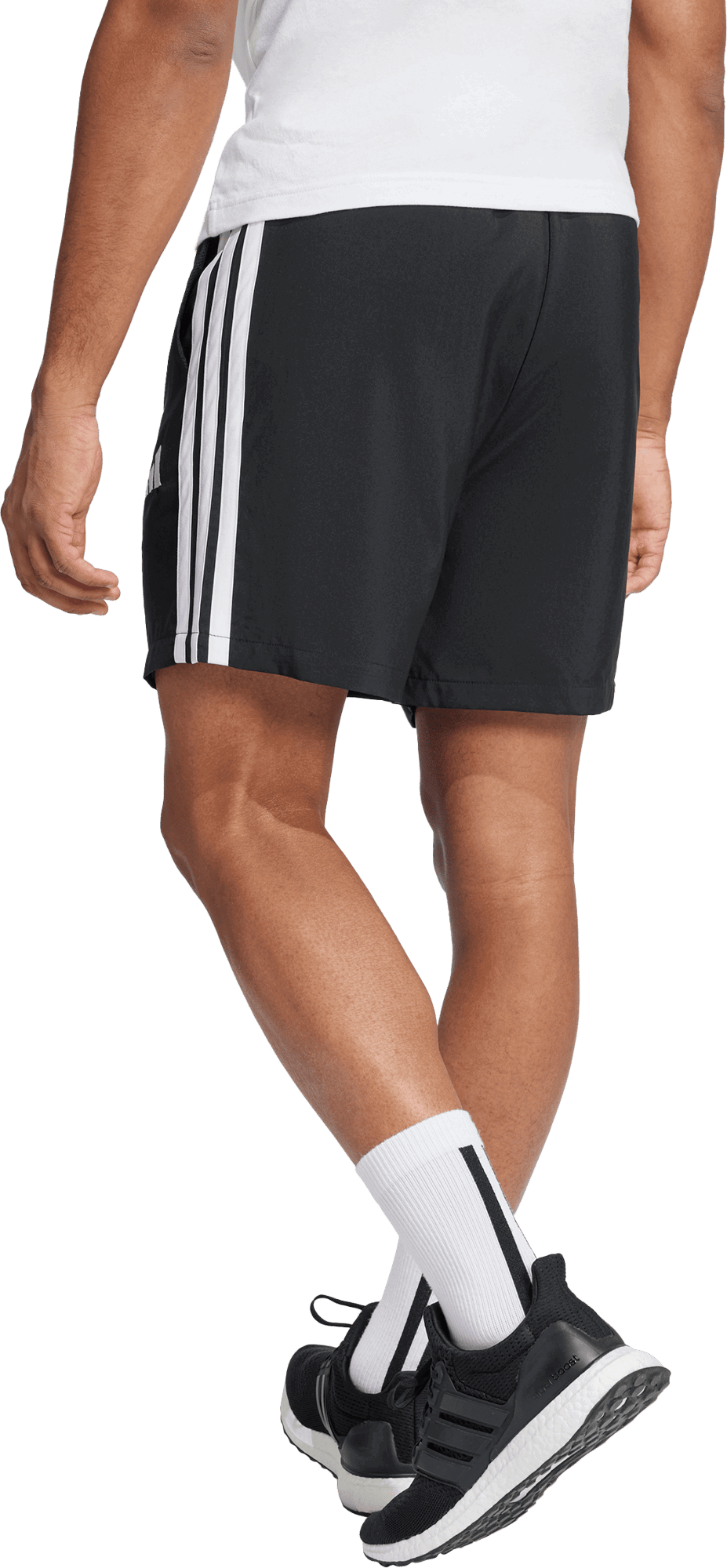 Къси панталони adidas Originals Essential 3-Stripes Chelsea Shorts Черно | JE6436, 1