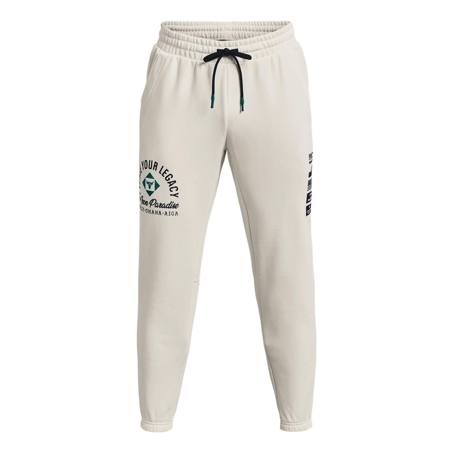 Спортни панталони Under Armour Project Rock Heavyweight Terry Pants Бежово | 1377440-130, 0