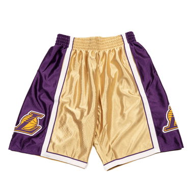 Къси панталони Mitchell & Ness Los Angeles Lakers 75th Gold Swingman Shorts Металик | SMSH4399-LAL09PPPGOLD, 0