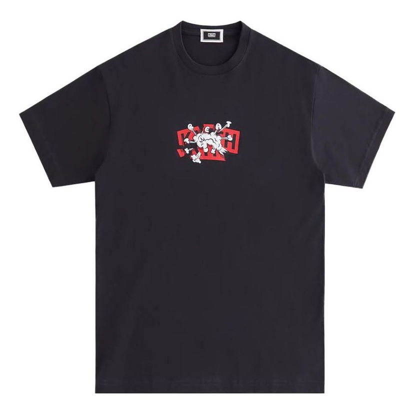 Тениска KITH KITH Treats Graphic T-Shirt Черно | KHT030080-001
