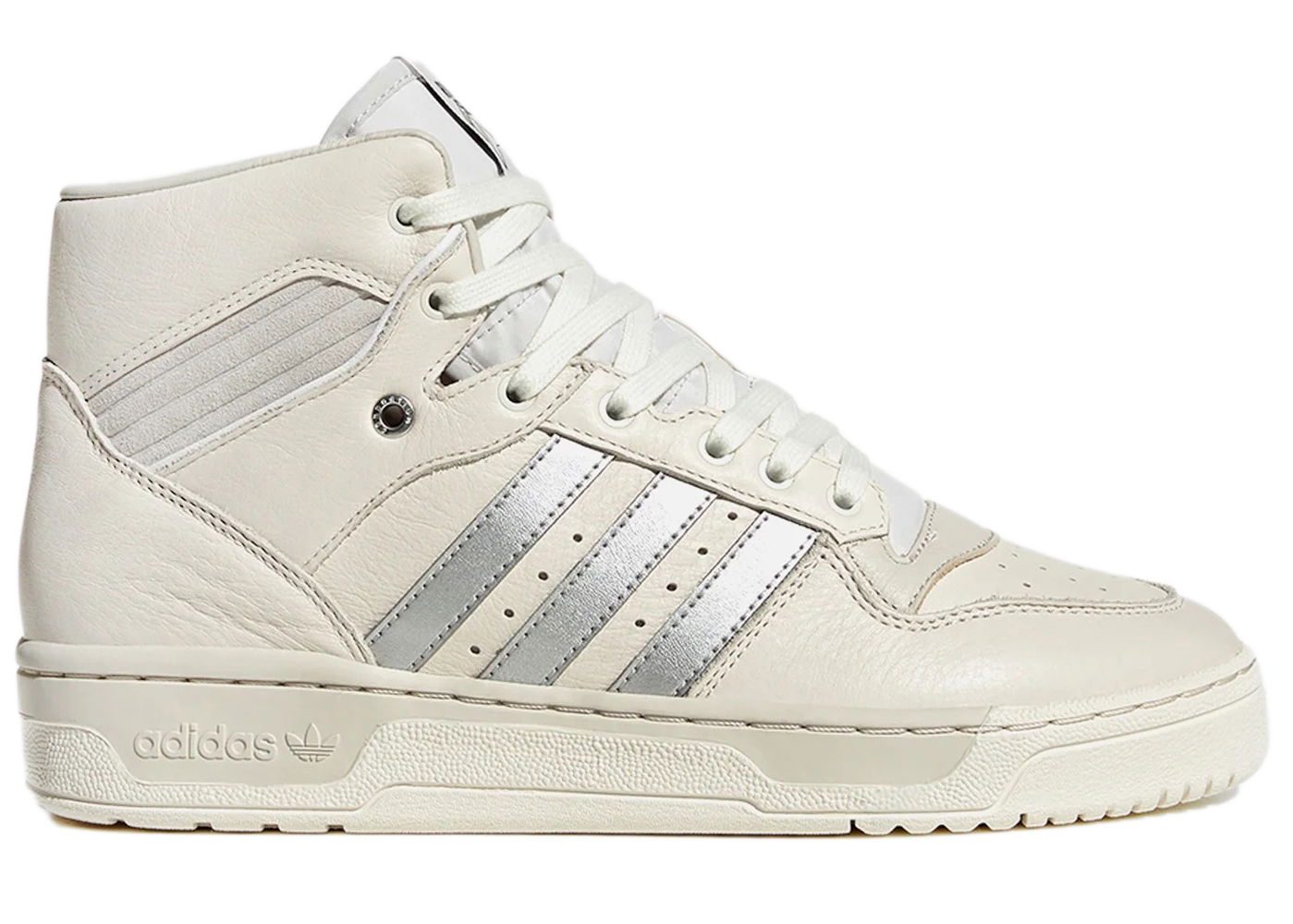 Кецове и обувки adidas Originals Rivalry Hi Consortium White Silver Metallic Бяло | IF0602, 0