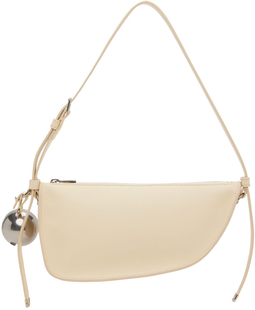 Чанта през рамо Burberry Mini Shield Sling Bag Бяло | 8075852, 0
