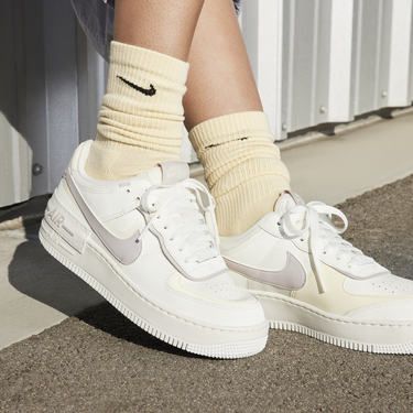 Кецове и обувки Nike Air Force 1 Shadow Бяло | DZ1847-104, 4
