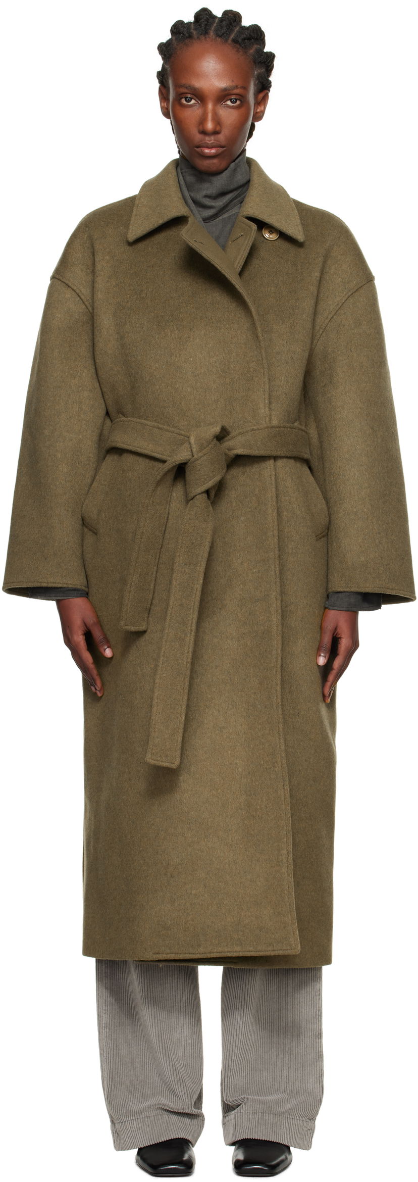 Палта OUR LEGACY Our Legacy Court Coat Зелено | W4251CD