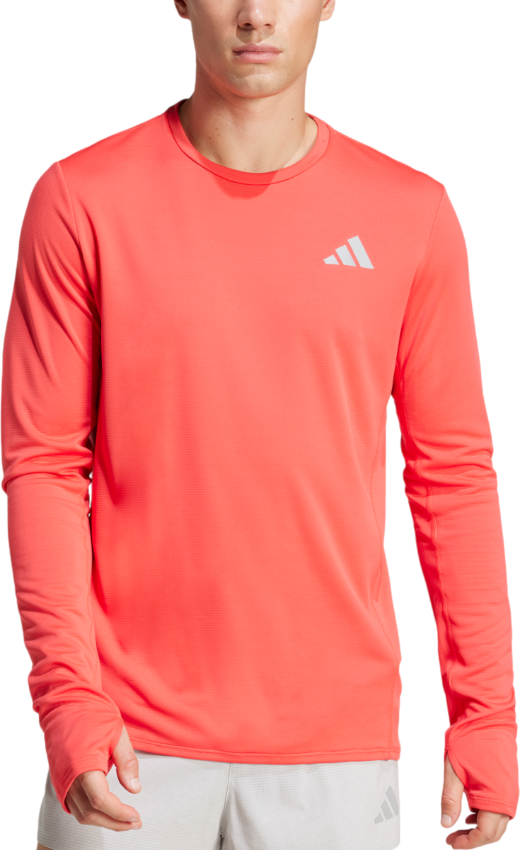 Тениска adidas Originals Adizero Ekiden Long Sleeve Tee Оранжево
 | jm7897, 0