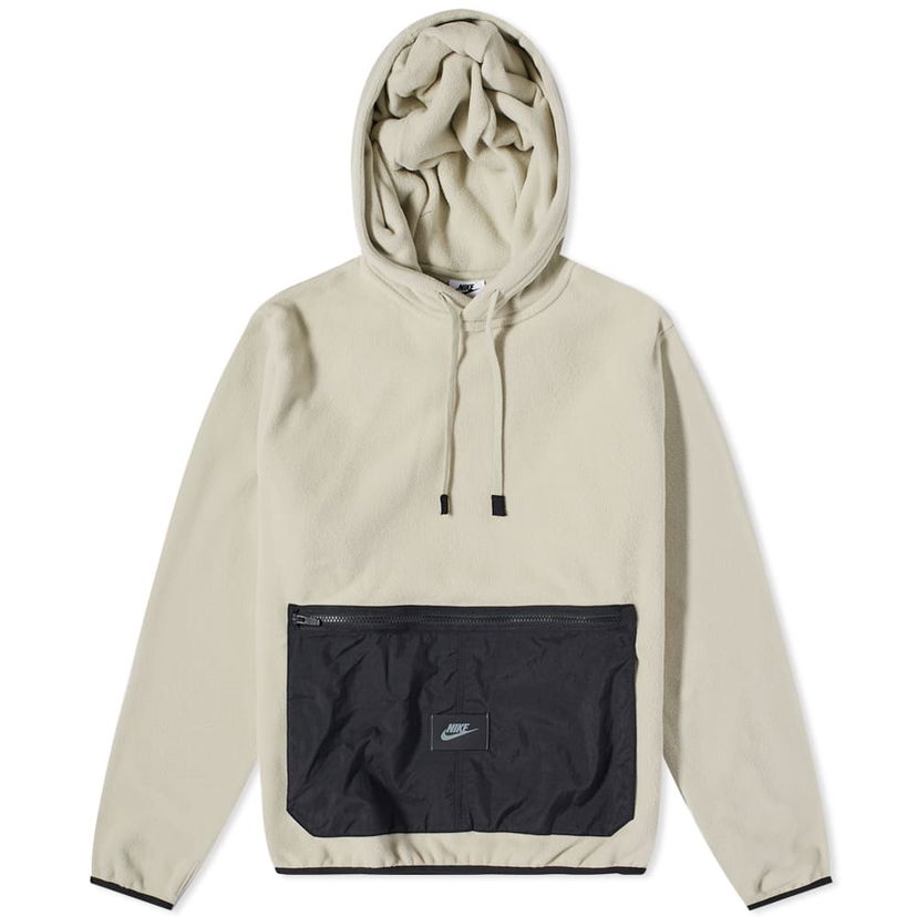 Суитчър Nike Utility Polar Fleece Popover Hoody Бежово | DO2636-145