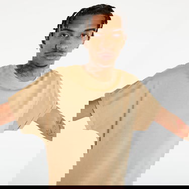 Тениска Urban Classics Long Shaped Turnup Tee Бежово | TB1561-03738, 2