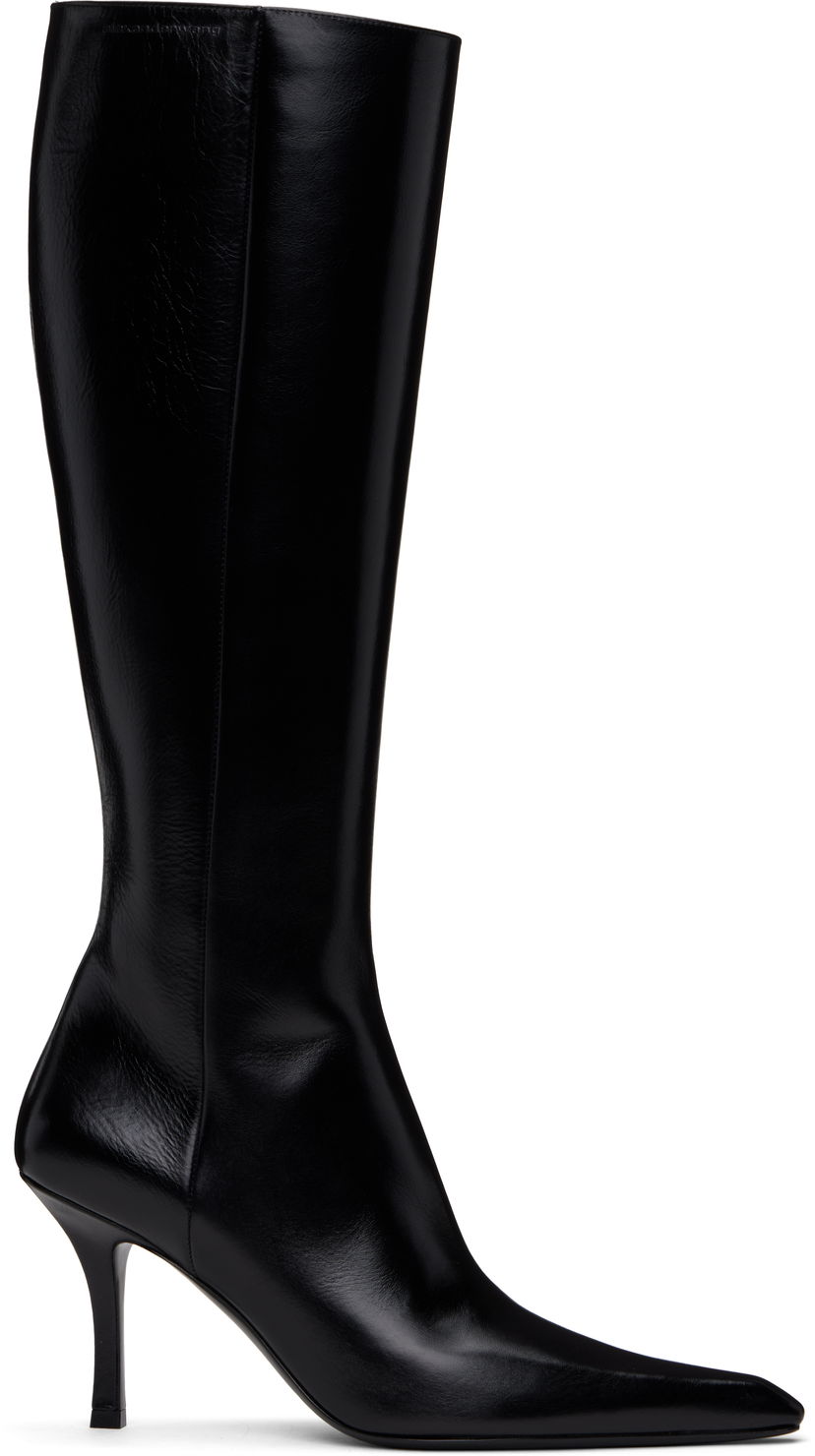 Палта Alexander Wang Alexander Wang Vivica 85mm Knee-High Boots Черно | 30125B040