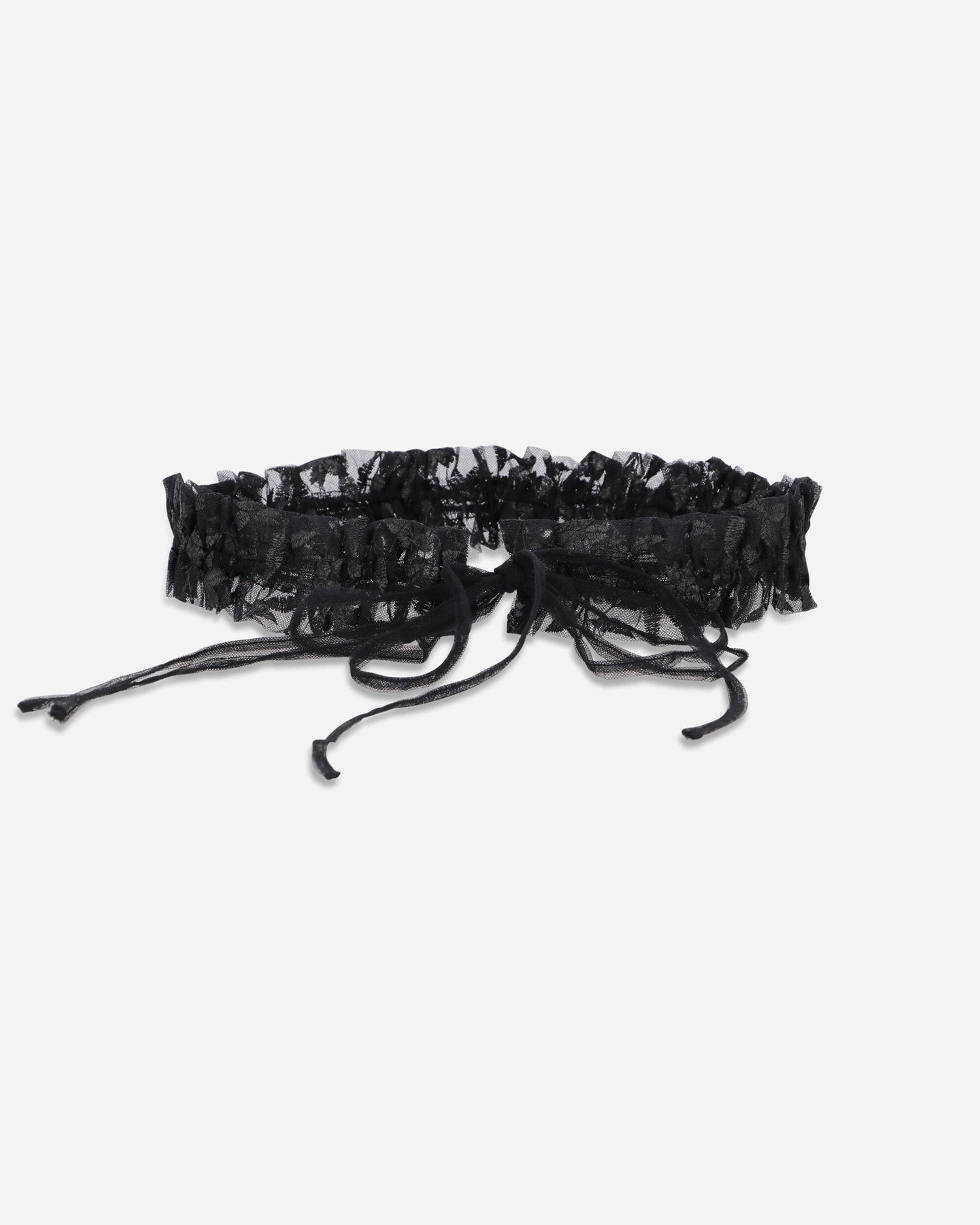 Колани OpéraSPORT Coralie Lace Waist Belt with Ties Черно | A40FW25  4, 0