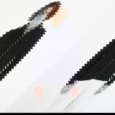 Пуловер Tommy Hilfiger RWB Ribbed Full-Zip Sweater Тъмно синьо | MW0MW41517 DW5, 0