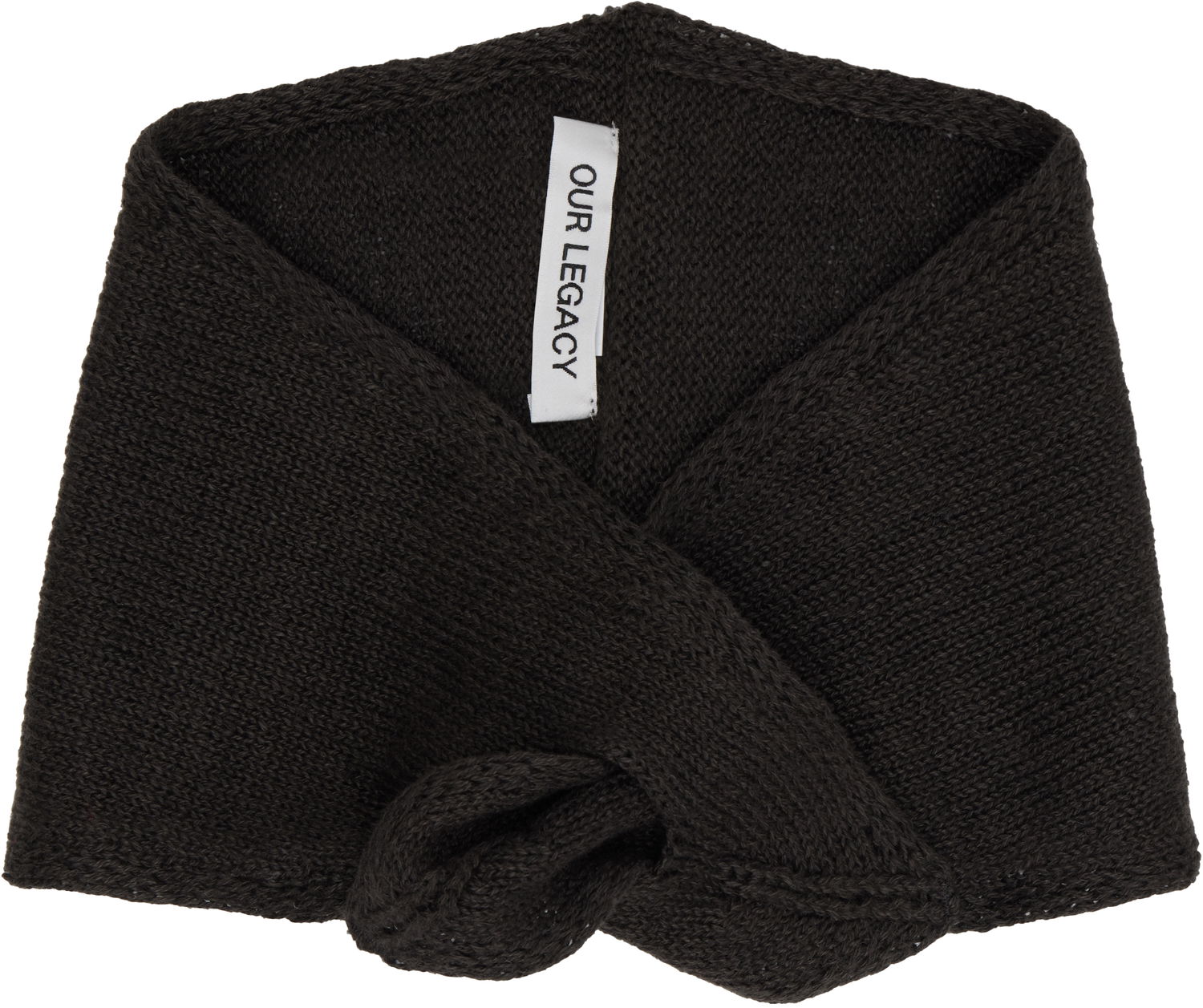Шал OUR LEGACY Our Legacy Miniature Scarf Черно | A2253MNG, 0