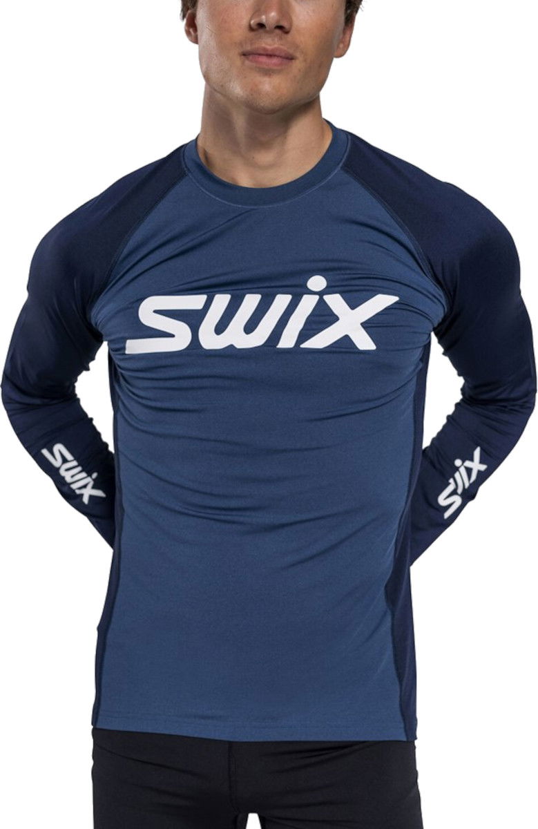 Тениска SWIX RaceX Dry Long Sleeve T-Shirt Синьо | 10097-23-75404, 0