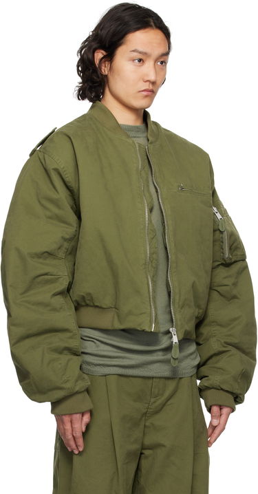 Яке бомбър Entire Studios Entire Studios A-4 Bomber Jacket Зелено | ESU-S25-1008-AR, 1