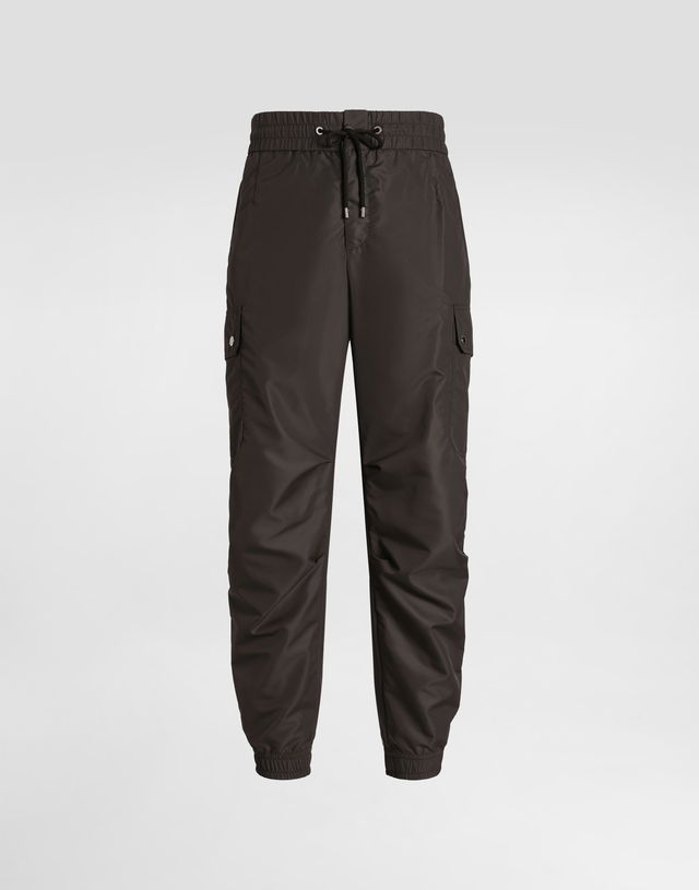 Dolce & Gabbana Nylon Canvas Cargo Trousers