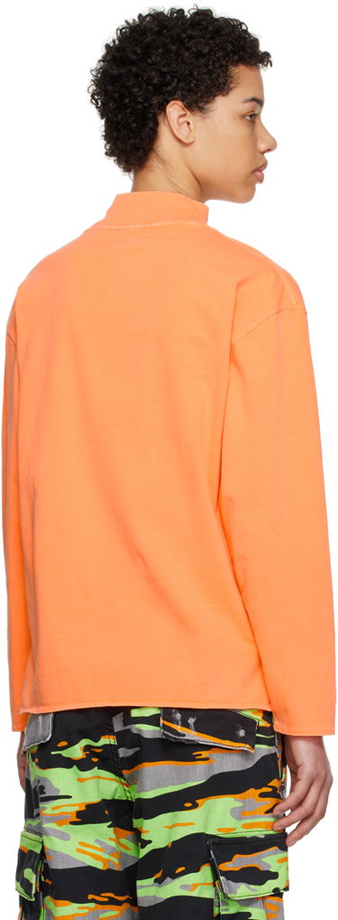 Тениска ERL 'Sun' Long Sleeve T-Shirt Оранжево
 | ERL06T013, 2
