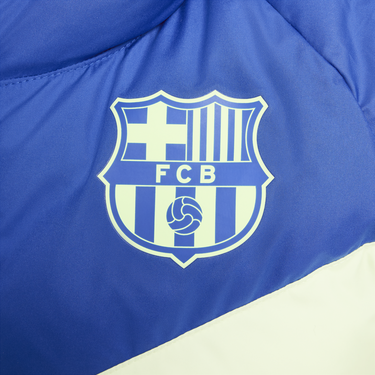 Пухо яке Nike FC Barcelona Synthetic-Fill Hooded Jacket Синьо | FQ3423-417, 4