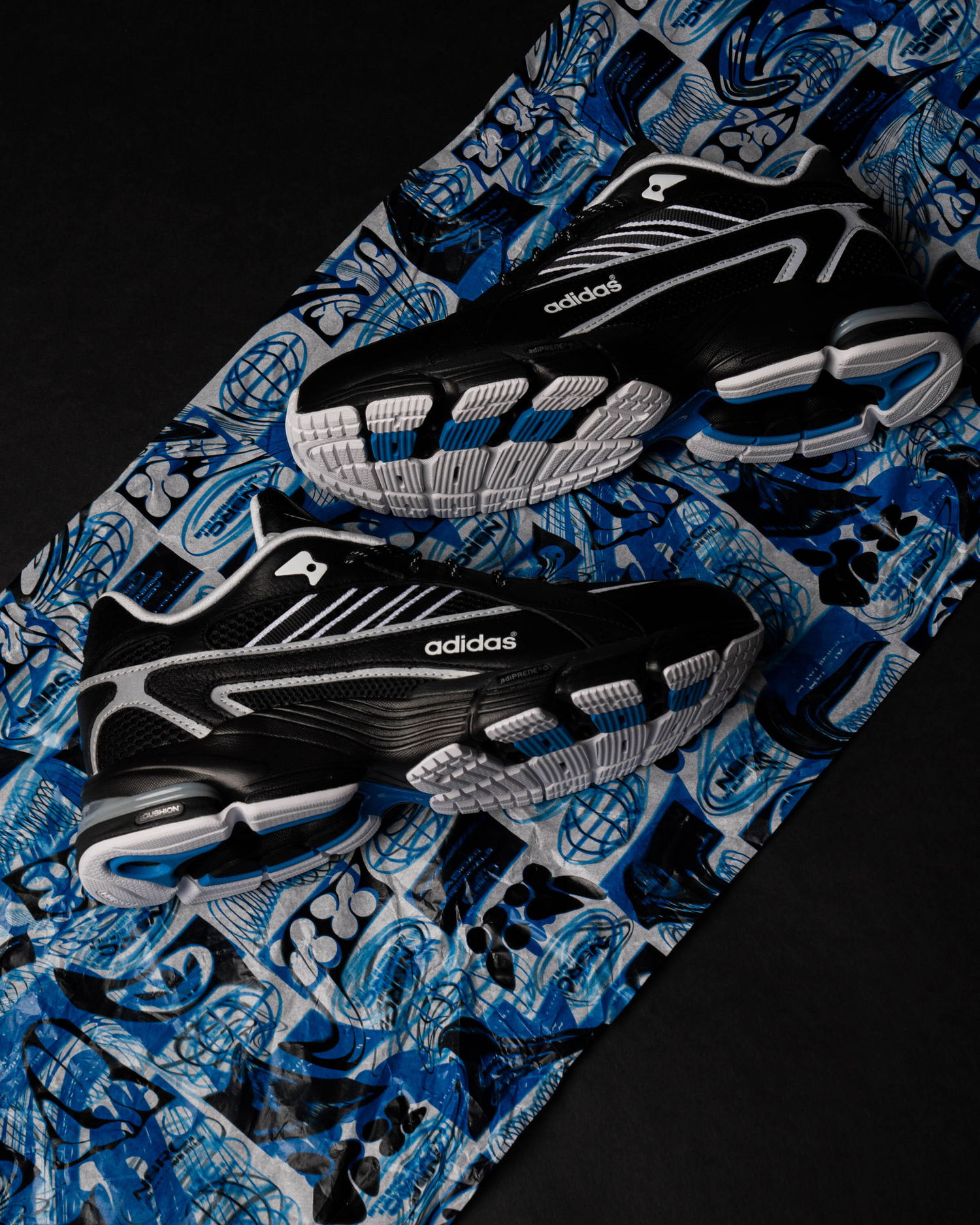 Кецове и обувки adidas Originals Exomniac Cushion "No Sleep Rave Club Core Black" Черно | ID2177, 1