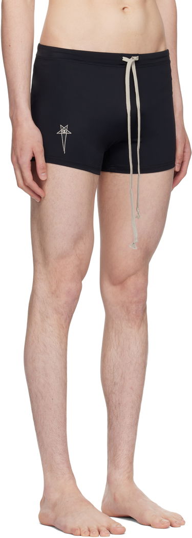 Бански Rick Owens Rick Owens Champion Edition Jersey Swim Shorts Черно | CM01E1691 CHJMW SWIM JERSEY, 1