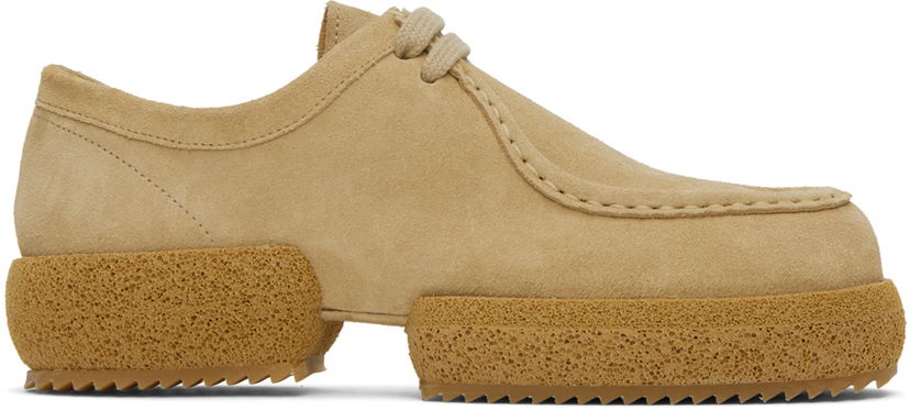 Кецове и обувки Dries Van Noten Dries Van Noten Lace-Up Loafers Бежово | WS231-595-108