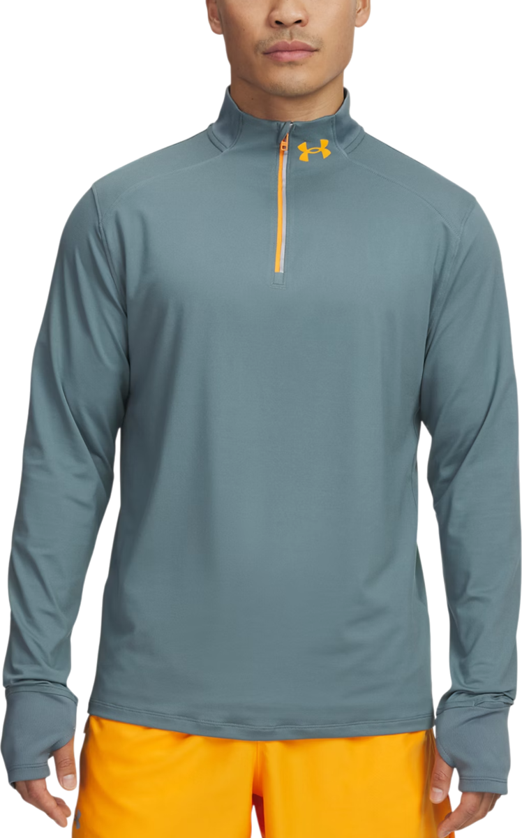 Тениска Under Armour UA Launch Pro 1/4 Zip Pullover Сиво | 1379288-587, 0