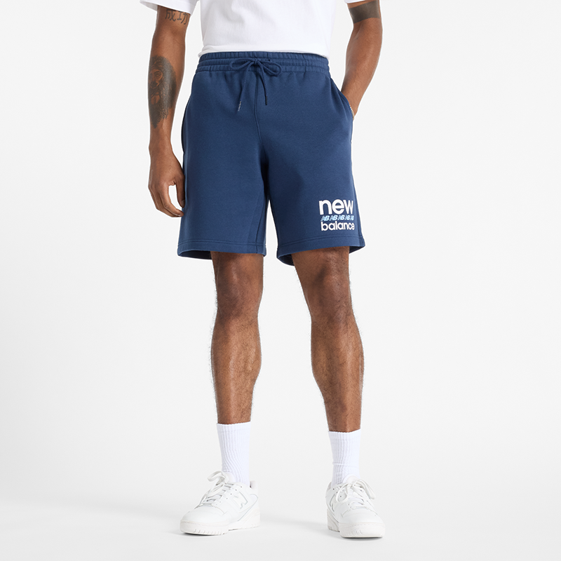 Къси панталони New Balance Men's Shorts MS51940 Тъмно синьо | NBMS51940NNY, 0