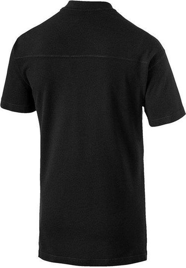Поло тениска Puma CUP Casuals Band Collar Short Sleeve Polo Черно | 656036-03, 1