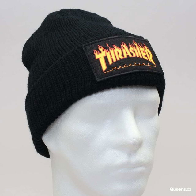 Flame Logo Beanie Black Universal