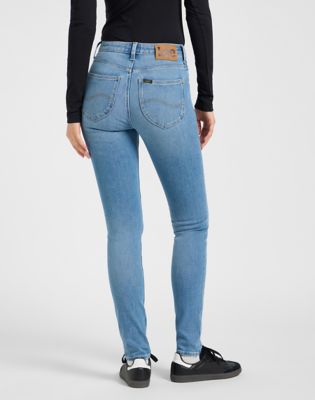 Дънки Lee Scarlett High Skinny Jeans Size 33x33 Синьо | 112370836, 0